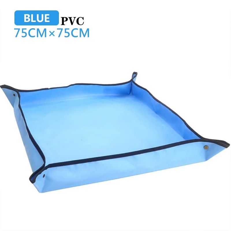 PVC BLUE 75X75CM