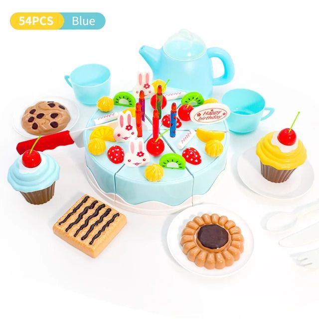 54pcs set blue