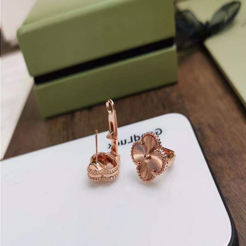 2# Clip Earrings Rose Gold