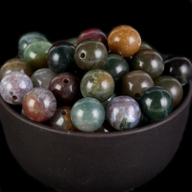 Indian Agate-4mm 88 to 91pcs