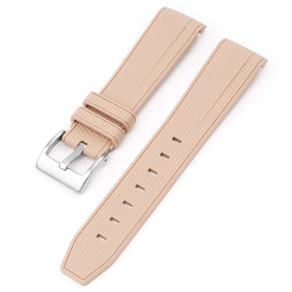 Light brown-20mm Silver Buckle