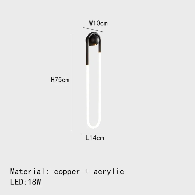 Iron lamp body 3 Colors Changeable3