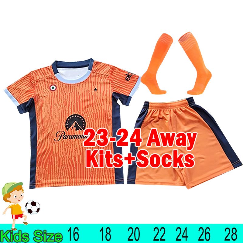 guojimila 23-24 Third kids kits+socks