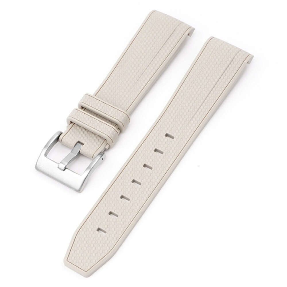 CreamYellow-20mm Silver Buckle