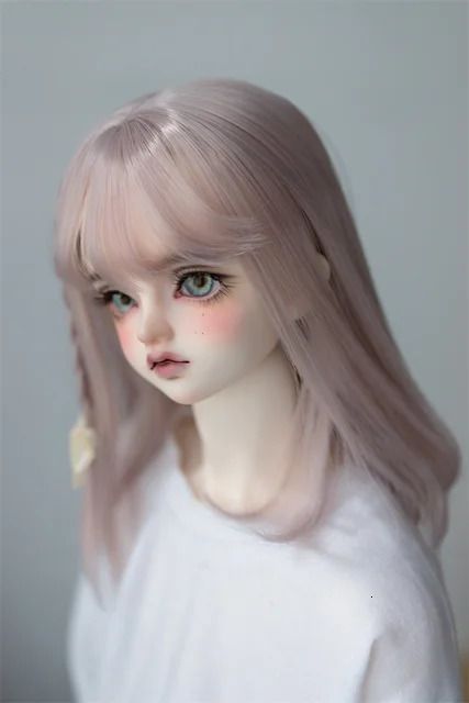 Grey Pink Wig-1-4 Size