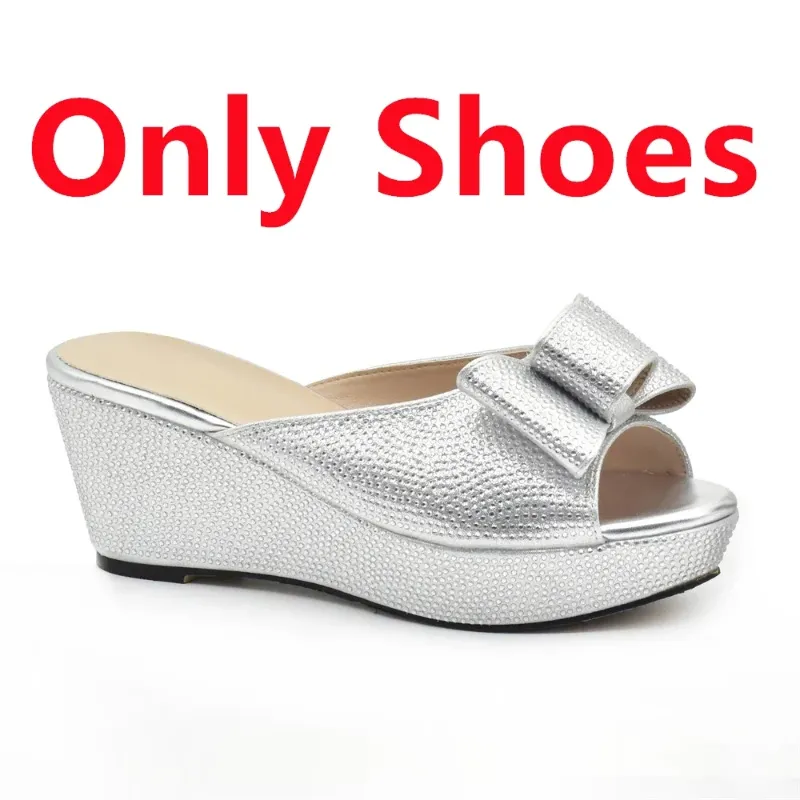 Silver Only Shoes