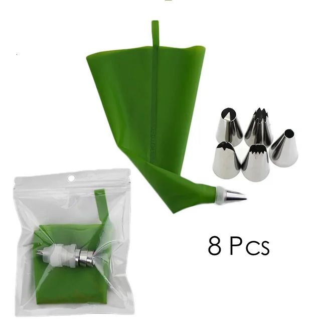 8pcs-Green