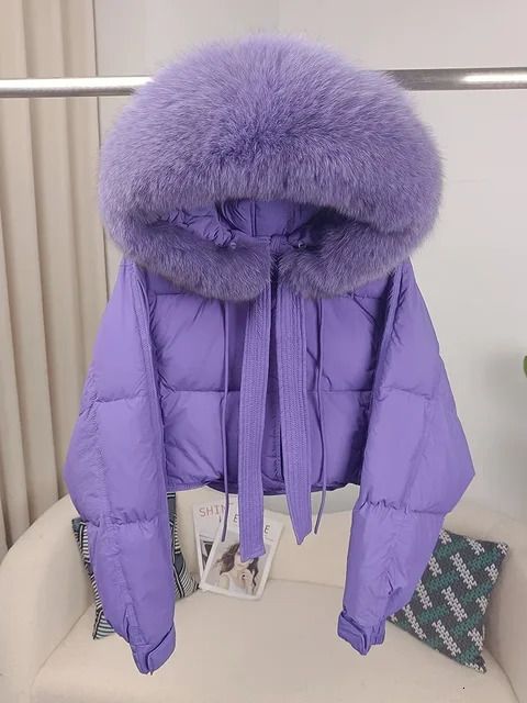 Purple Fox Fur