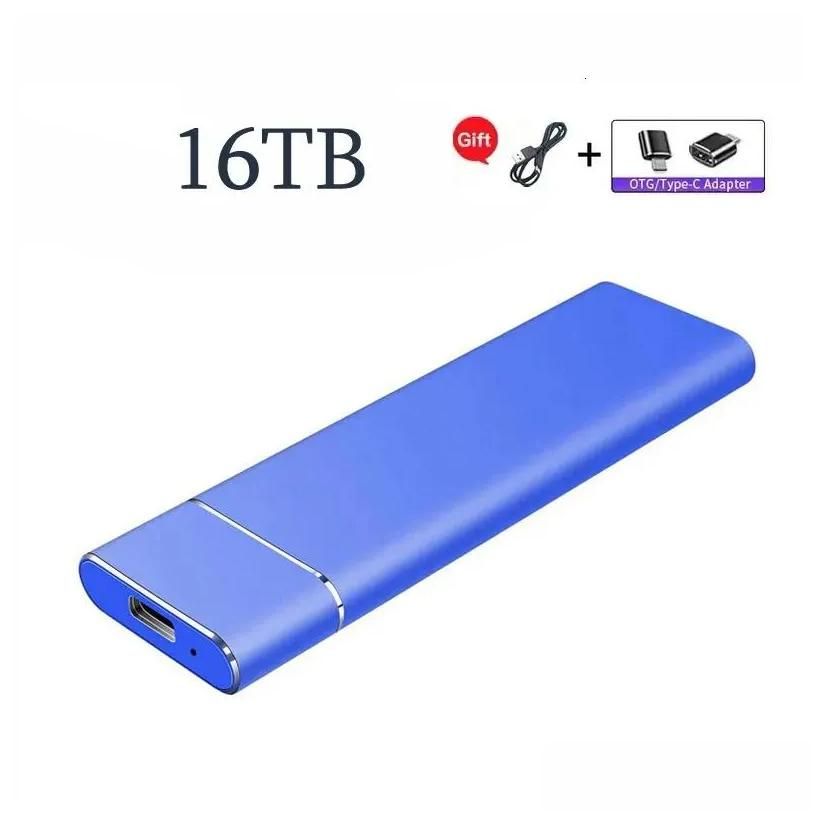 16Tb Blauw