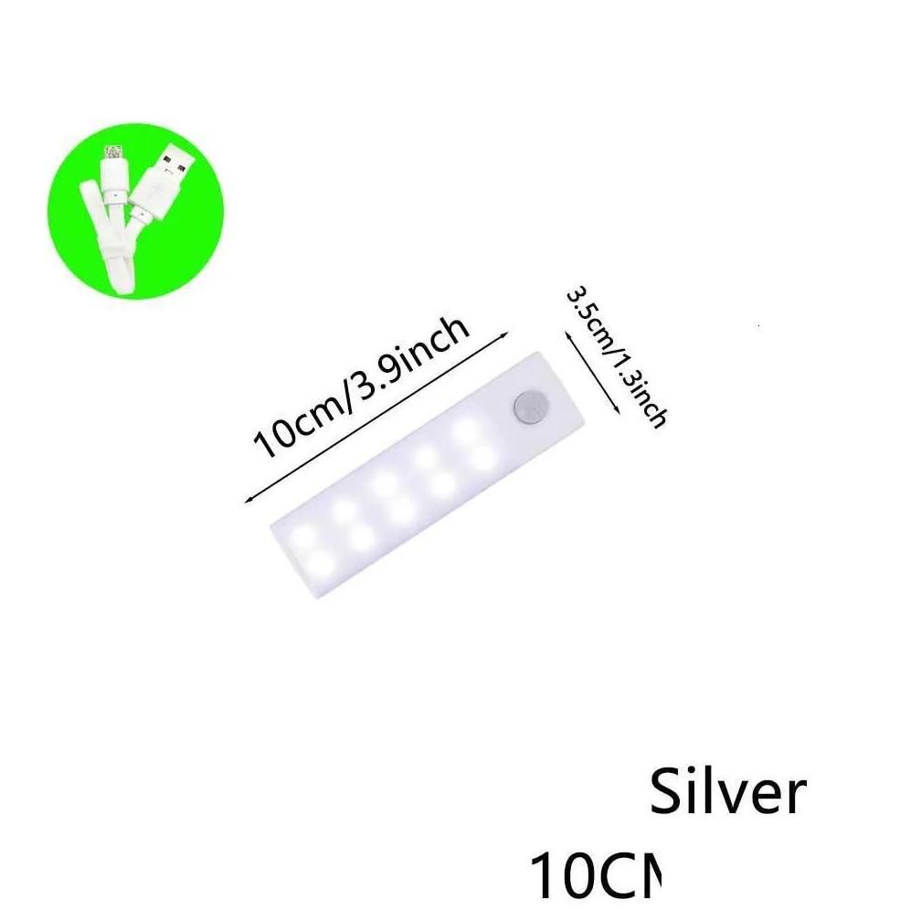 Micro Usb-Silve-10Cm-3 цвета в одной лампе