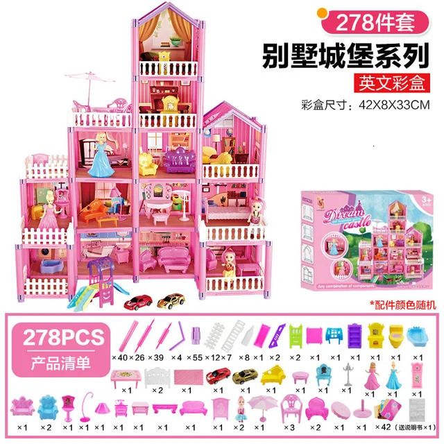 Casa de Bonecas 278pcs