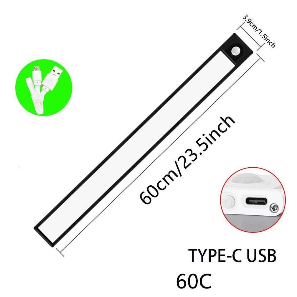 Bir lambada siyah-60cm Tip-C-3 Rolors