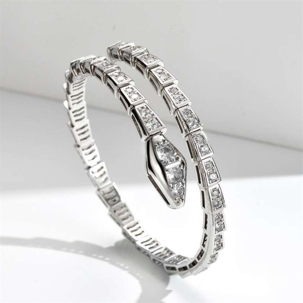 Platinum Snake Bracelet