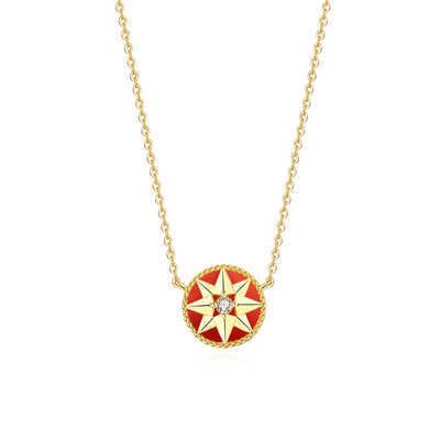 Collar Fritillary Rojo-43cm-Octave St