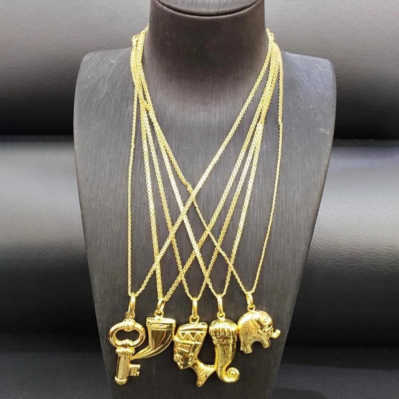 F 5pcs chain pendant