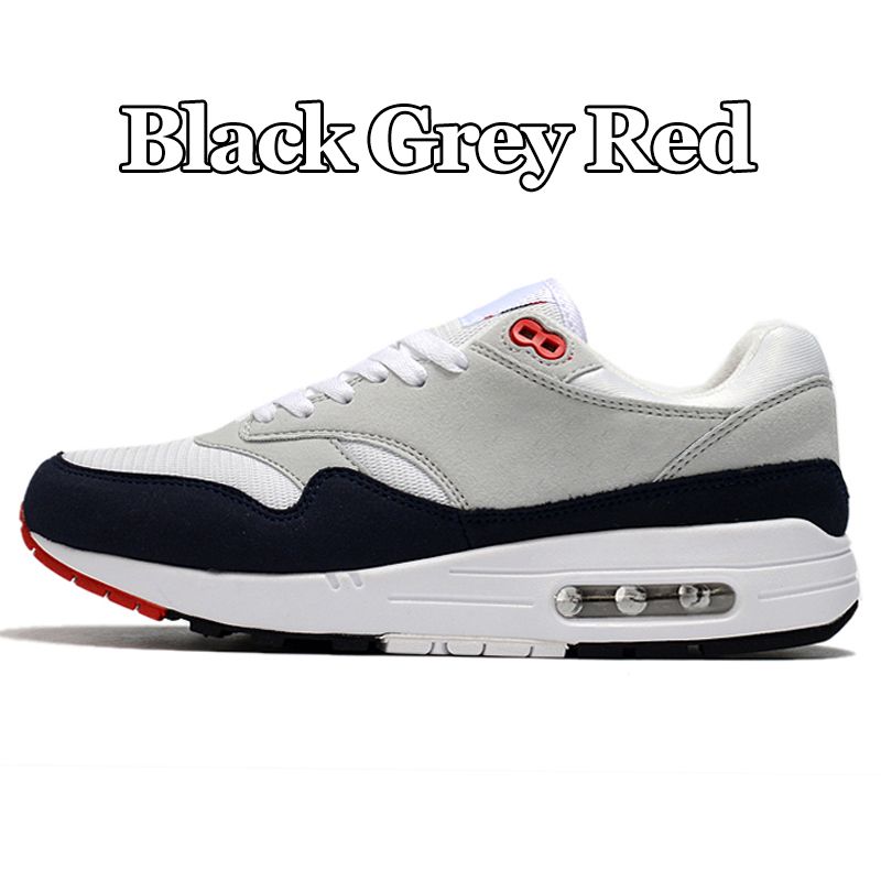 Black Grey Red