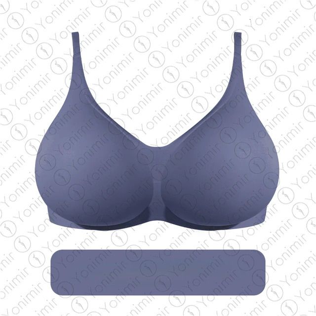 Bleu seulement soutien-gorge-b