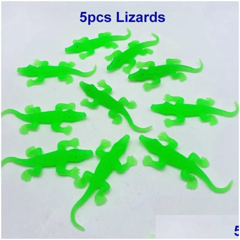 5pcs lézards