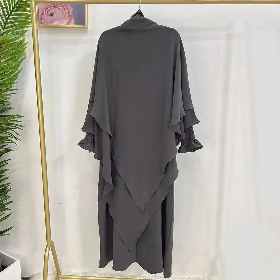 Darkgrey Jilbab Set-Xl-xxl