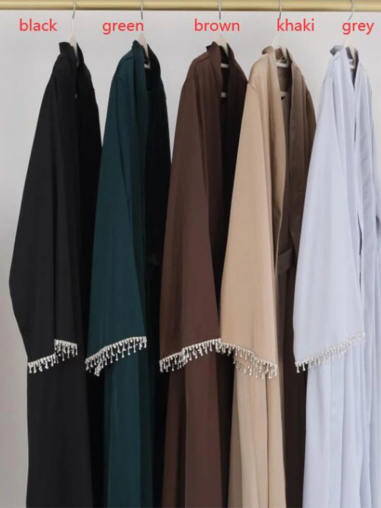 1 bit abaya-khaki