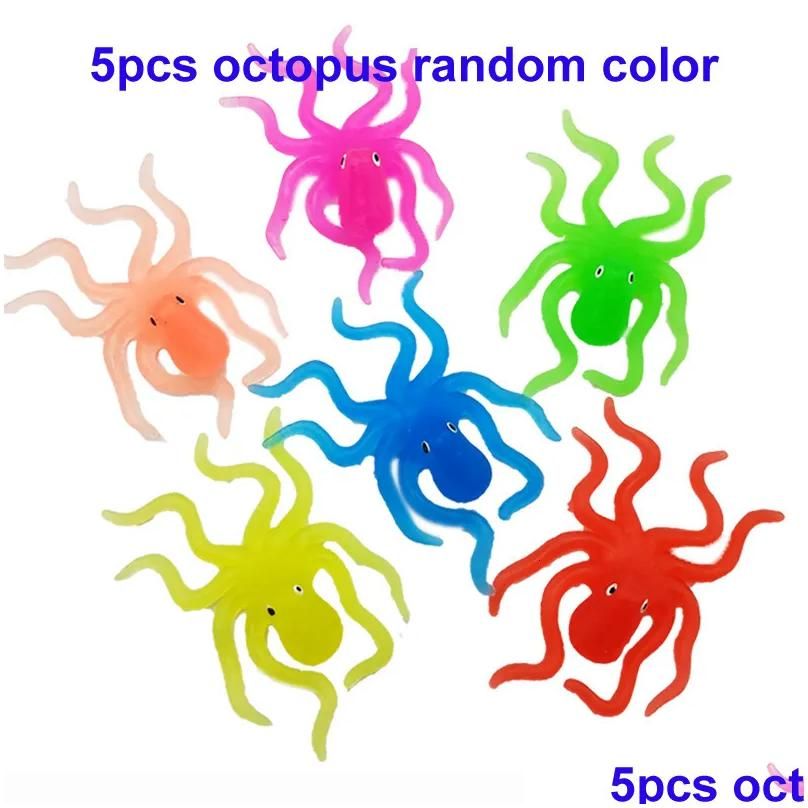 5pcs Octopus