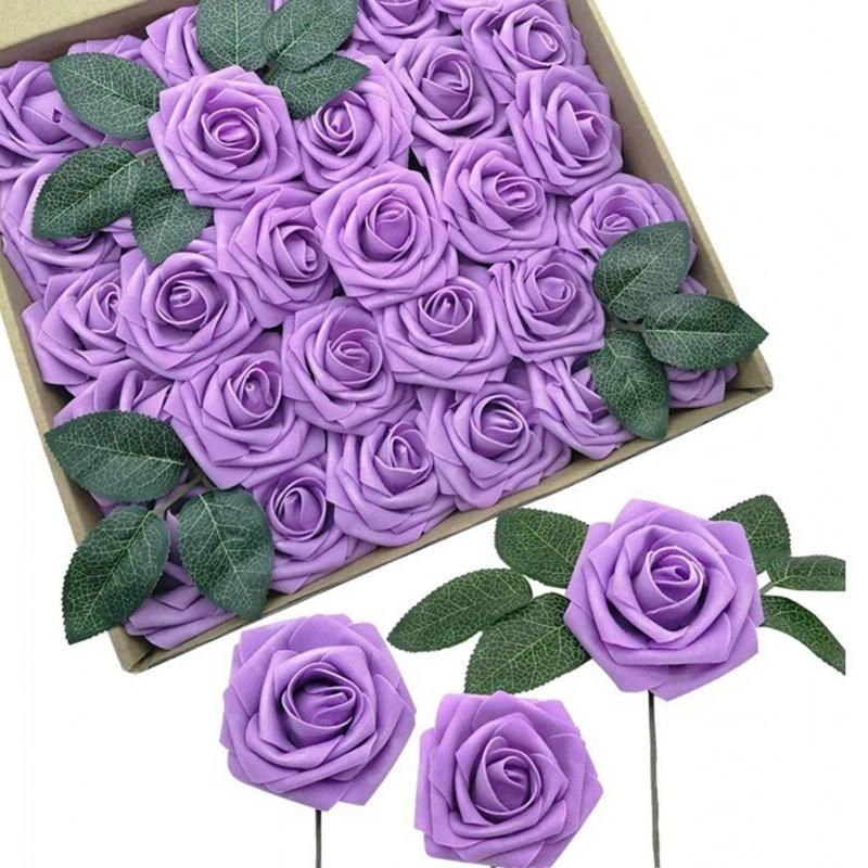 25Pcs Purple