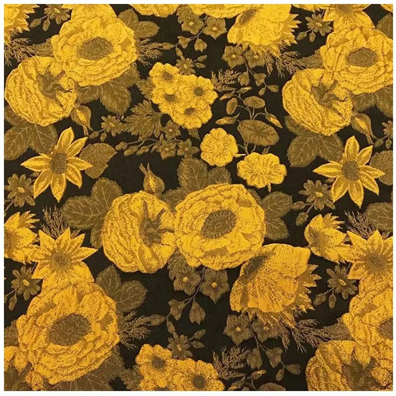 Gold with Black-0.5 Yard-45cmx160cm