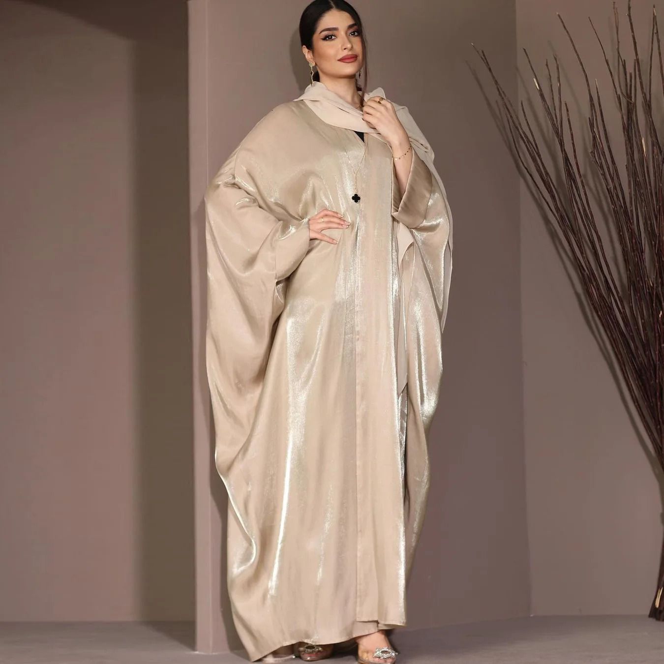 Apricot Abaya-One Size