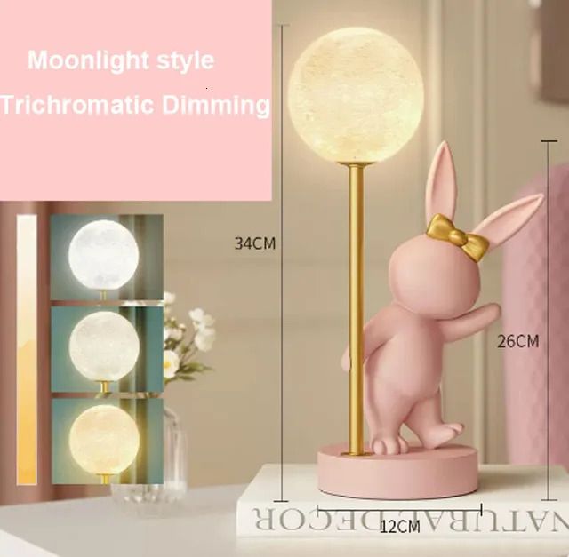 E -Pink Moonlight -3 Color Lights