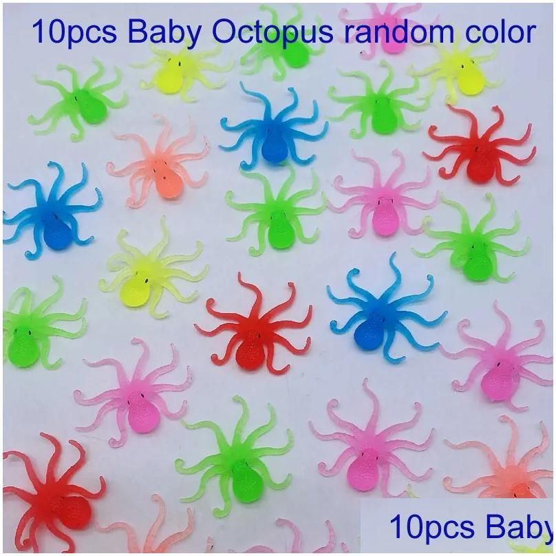 10pcs bébé Octopus