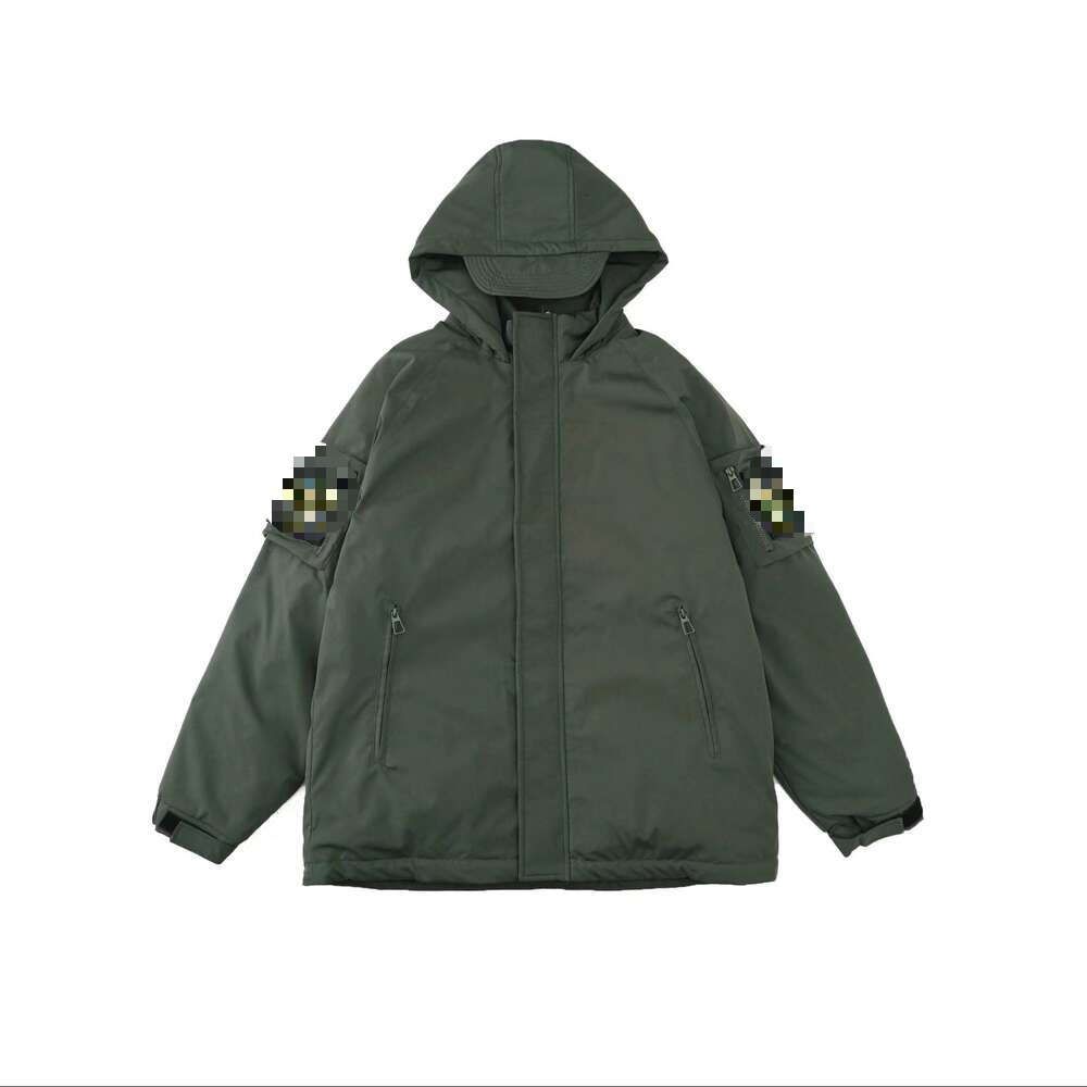 Piumino verde militare originale