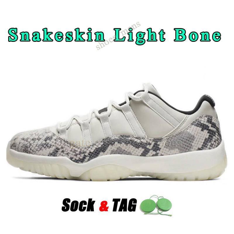 A37 Low Le Snakeskin Light Bone