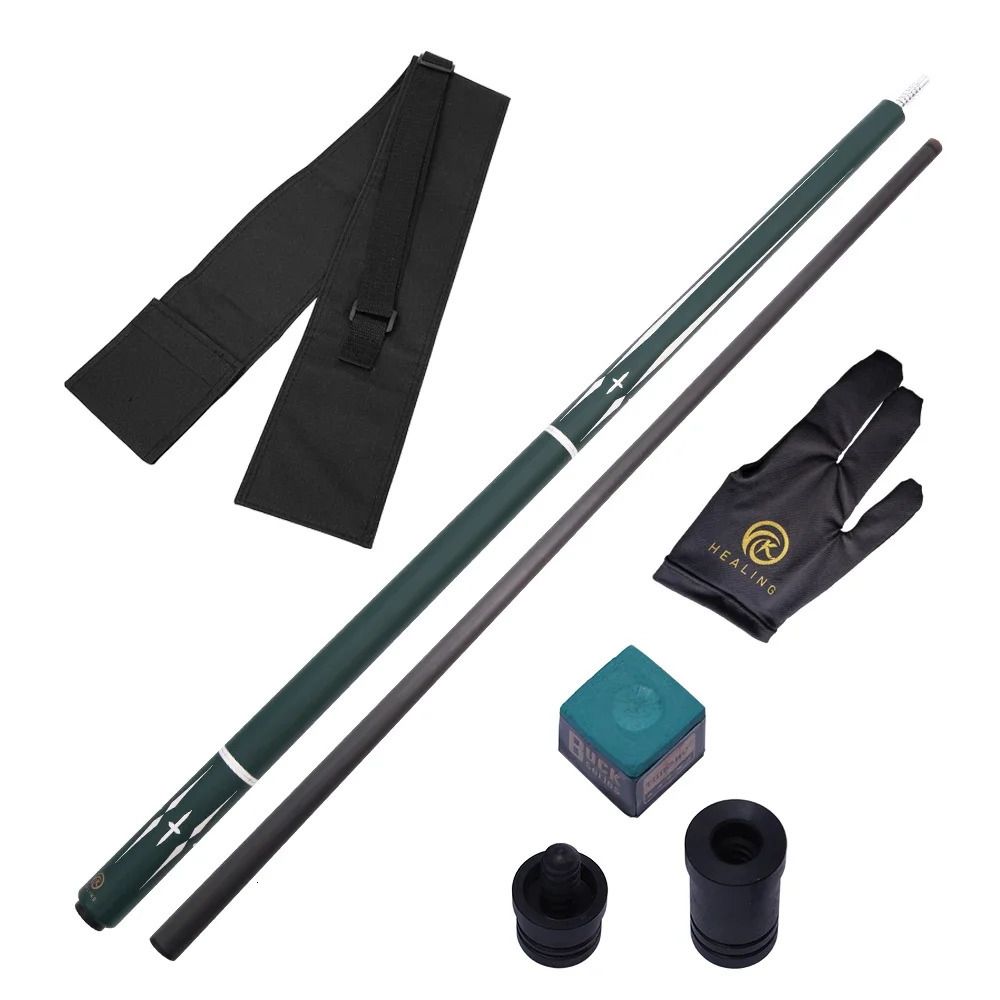 Green Pool Cue