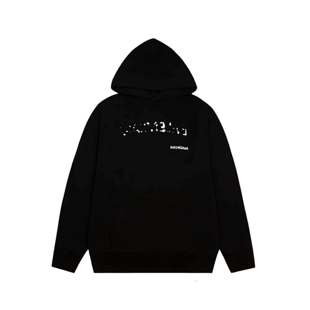 Black heavyweight hoodie