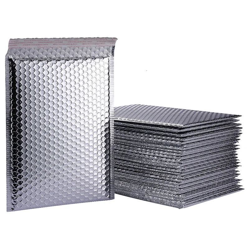 Silver-11x11cm 10pcs-Bags