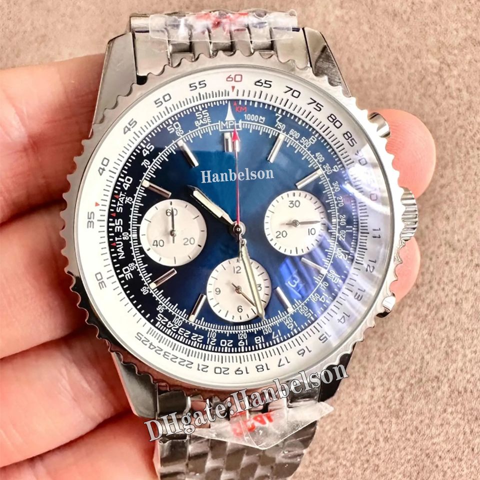 Blue dial quartz no box