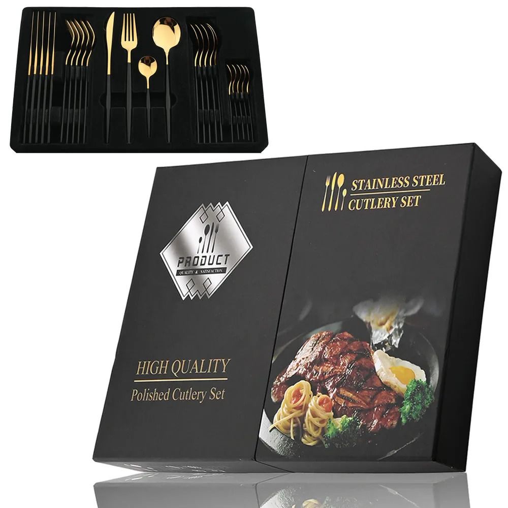 Black Gold 24pcs Box