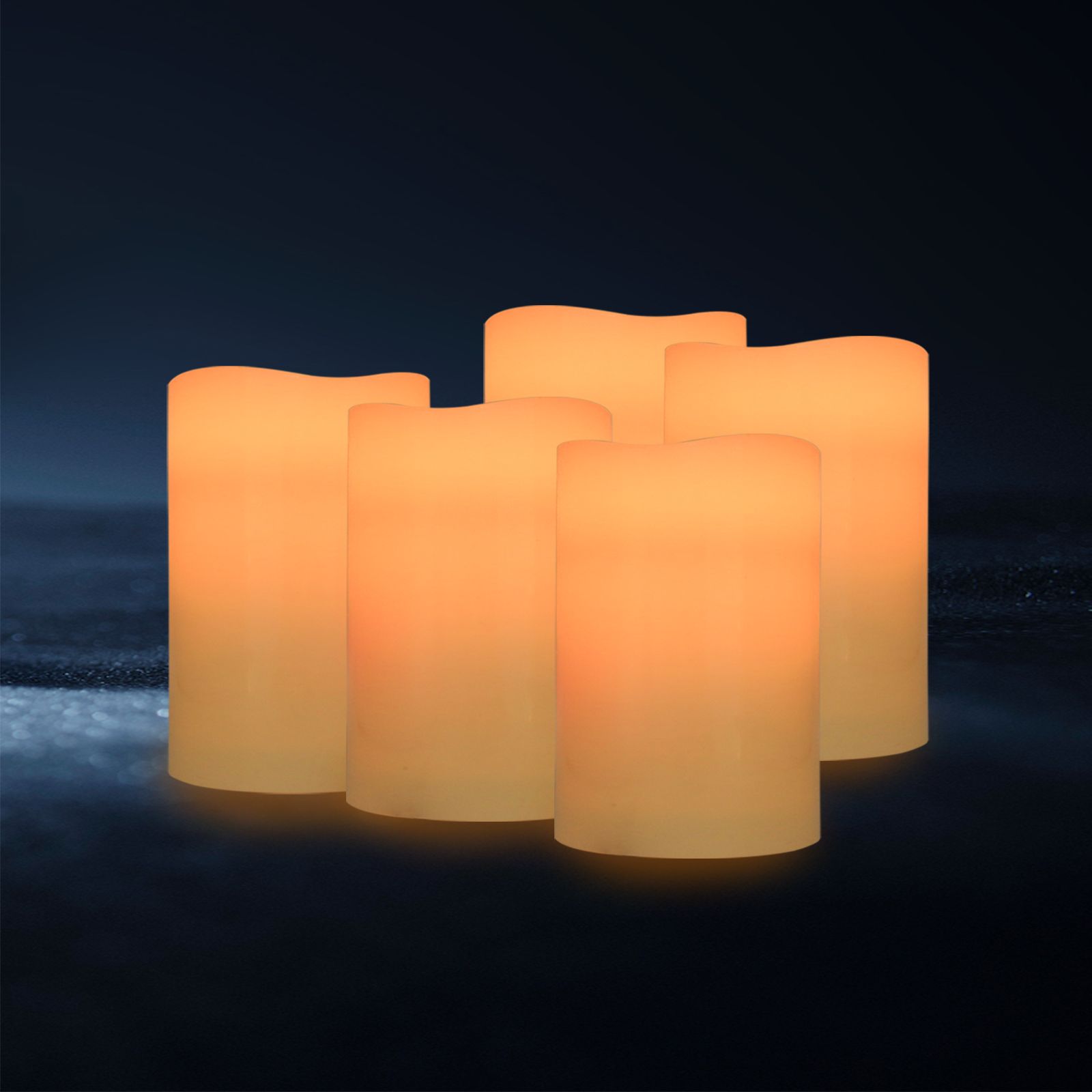 5 Candles With Audio