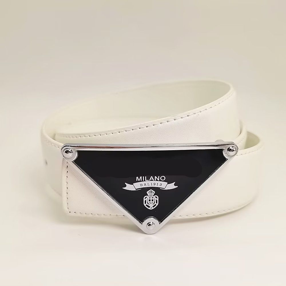 White + black buckle