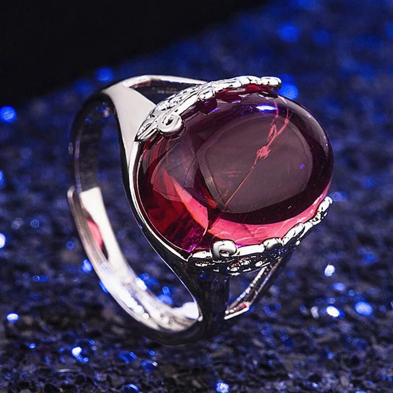 CHINA red agate ring