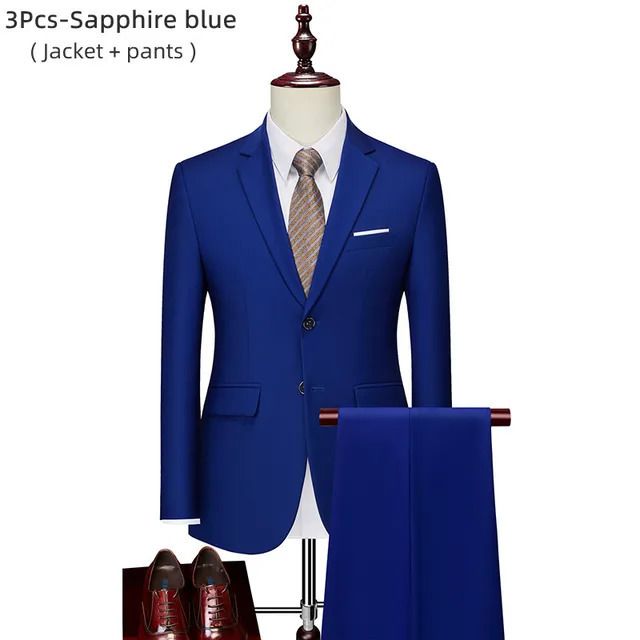 sapphire bleu 2pcs