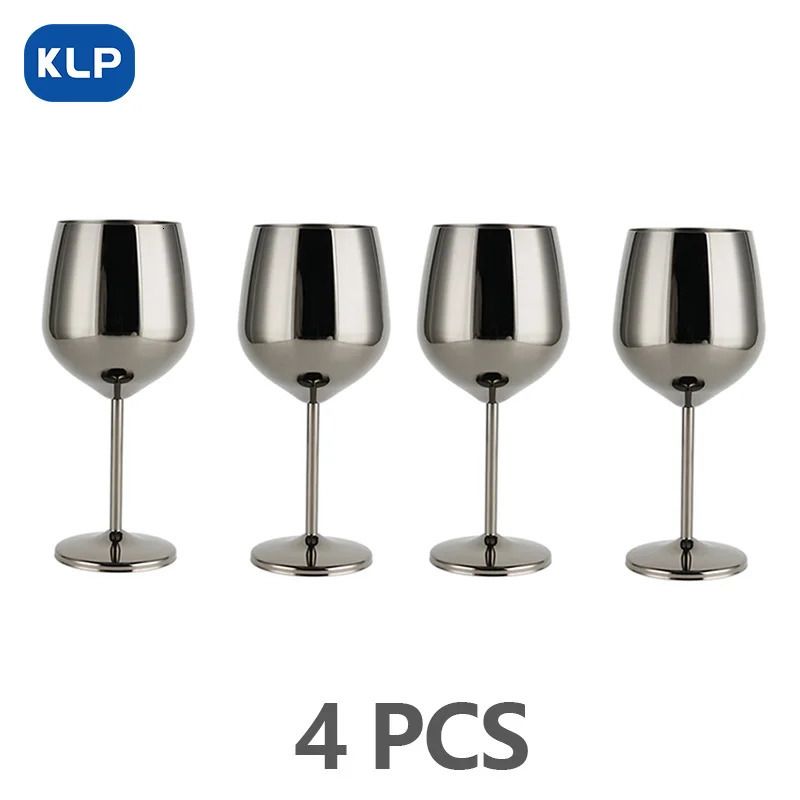 4 pièces Noir 520ml