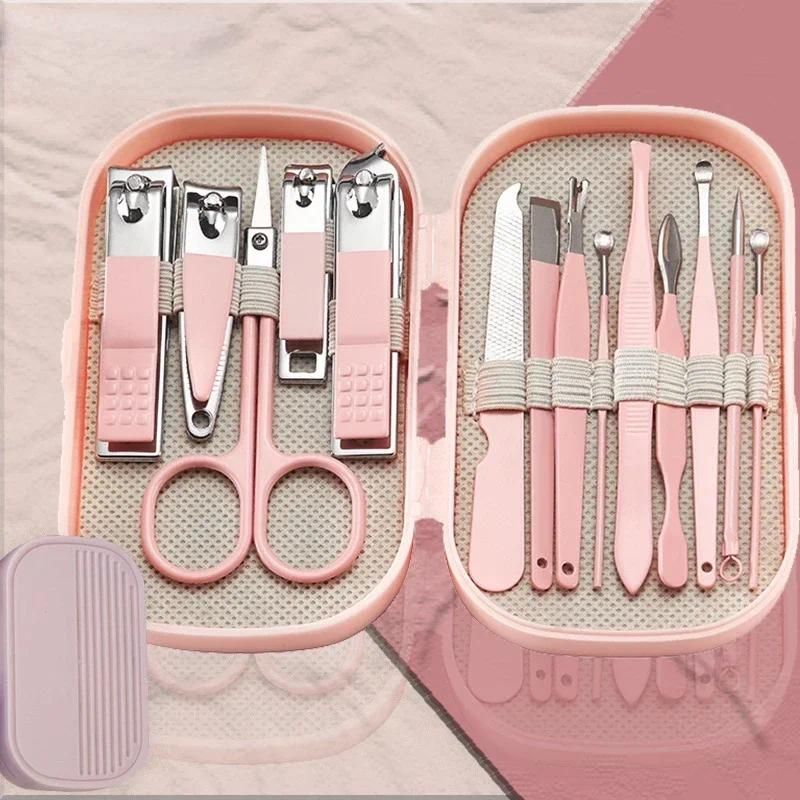 14pcs مجموعة set-pink