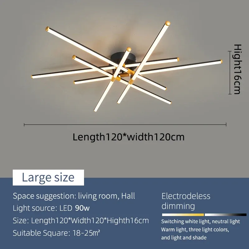 Helligkeit Dimmbar L-120cm