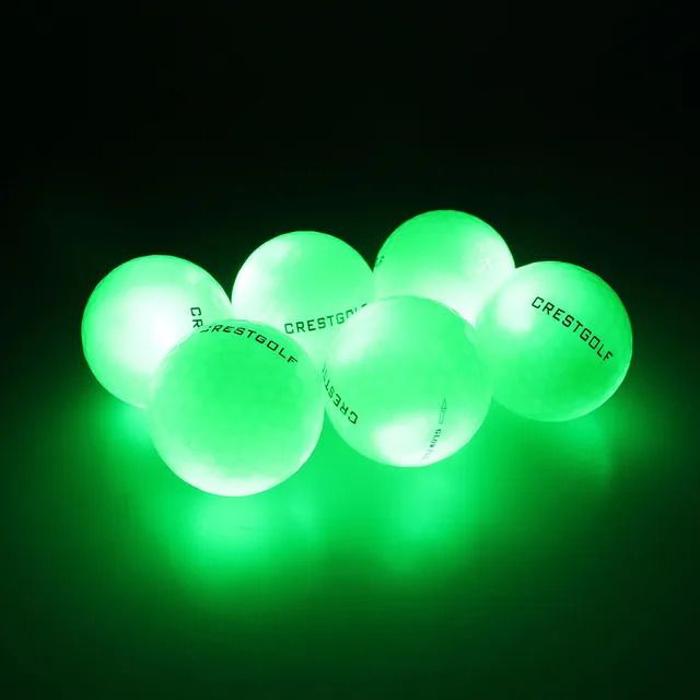 Green Golf Balls