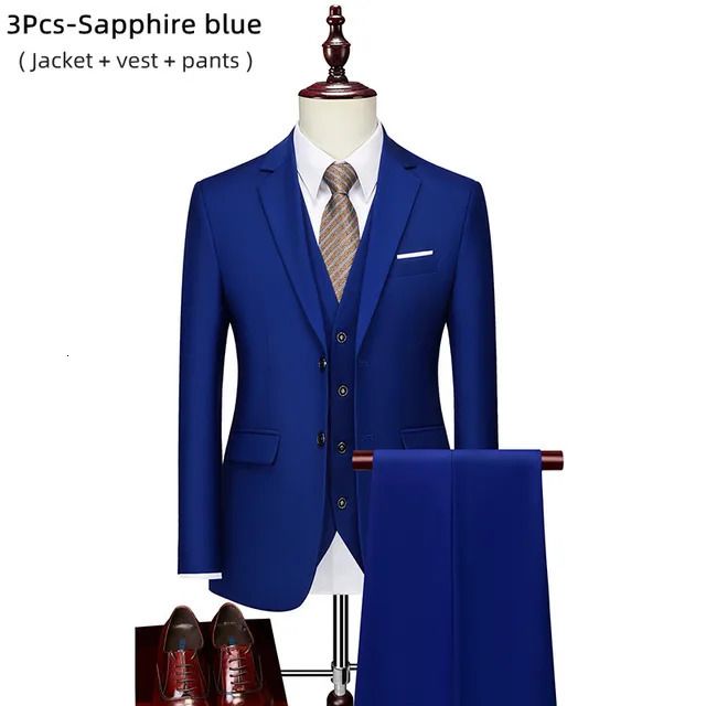 sapphire blue 3pcs