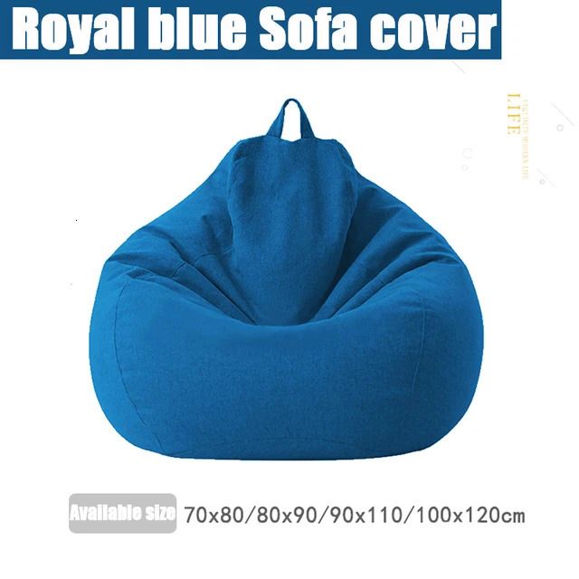 Blue-sofa Cover-70x80cm