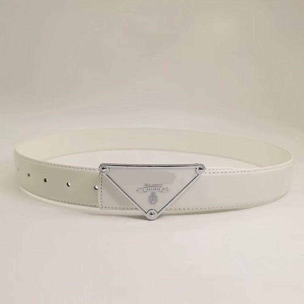 White + white buckle