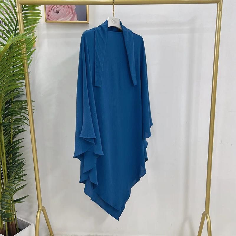 One Size fog Blue hijab