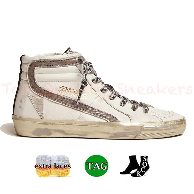 Flash K9 en daim et cuir blanc